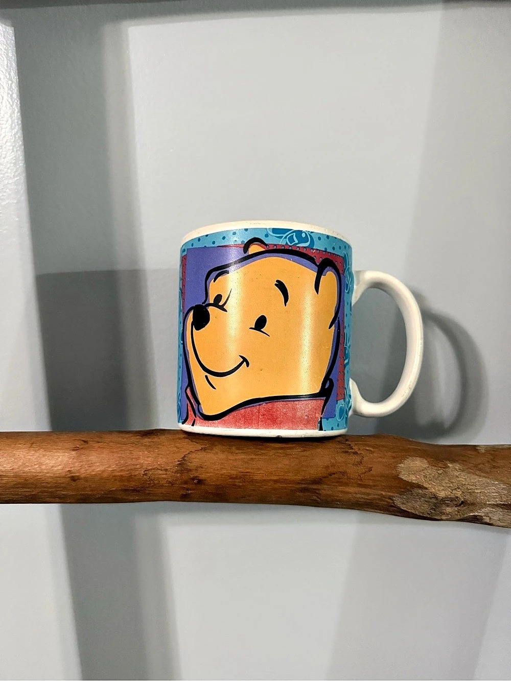 Vintage 1997 Disney Winnie the Pooh Ceramic Mug Sakura NY